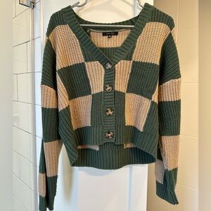 Love Tree checkered sweater